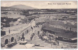 GIBRALTAR , 00-10s : Water Port Gates & Market