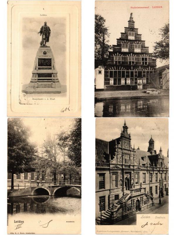 LEIDEN HOLLAND NETHERLANDS 220 CPA Pre-1940