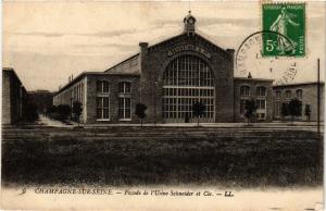 CPA CHAMPAGNE-sur-SEINE - Facade de l'Usine SCHNEIDER et Cie (639000)