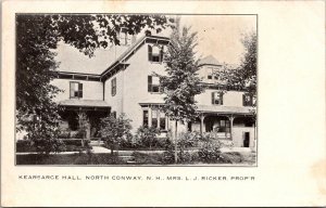 Kearsarge Hall, North Conway NH Undivided Back Vintage Postcard R71