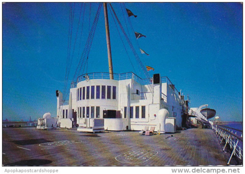 Queen Mary Sun Deck and Exclusive Verandah Grill Restaurant Long Beach Califo...