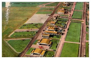 Postcard AIRPORT SCENE Cleveland Ohio OH AR5690