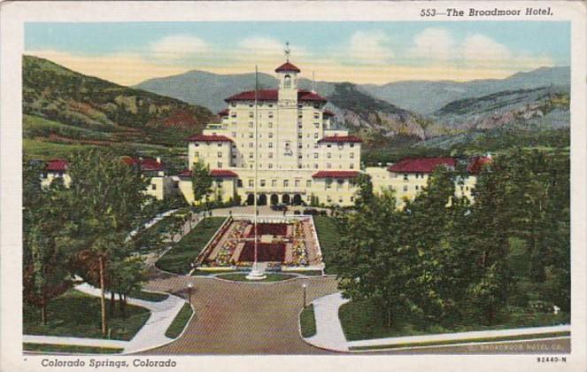 Colorado Colorado Springs The Broadmoor Hotel