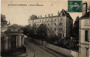 CPA PARAY-le-MONIAL École St-Hugues (615977)