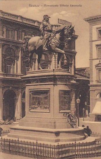 Italy Firenze Monumento Vittorio Emanuele