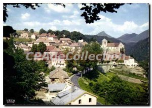 Postcard Modern Jougne Station And D'Ete D'Hiver