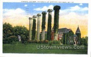 Historic Columns in Columbia, Missouri