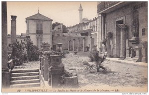 PHILIPPEVILLE, Namur, Belgium, 1900-1910´s; Le Jardin Du Musee Et Le Minaret...