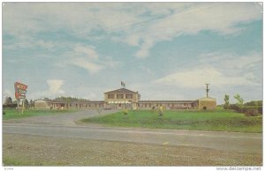 Motel de Levis, Lauzon, Quebec, Canada, PU-1977