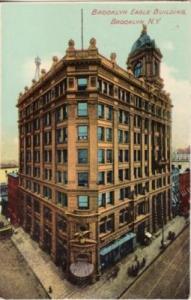 NY, NYC   BROOKLYN EAGLE BUILDING  postcard