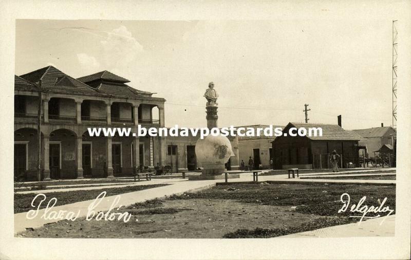 venezuela, MARACAIBO, Plaza Colón, Columbus Monument (1930s) Delgado RPPC