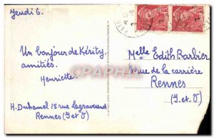 Old Postcard Cliffs Paimpol