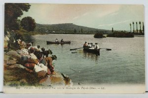 VICHY L'Attier et Vue Montagne du Puy-de Dome Postcard L12