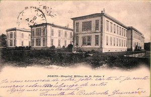 ac0298 - Cartão Antigo VINTAGE POSTCARD -- PORTUGAL - Postage 1903 HOSPITAL-