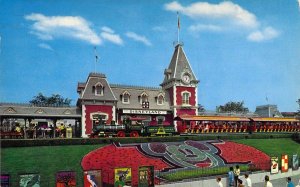 Disneyland,1964, Message, Omnibus, Main Street, Magic Kingdom, Old Postcard,
