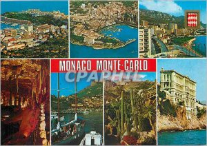 Old Postcard Monaco Monte Carlo