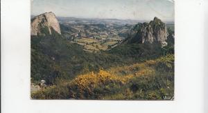 BF21777 auvergne roches tuiliere et sanadoire  france  front/back image