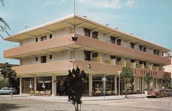 Hotel Bologna Via Latisana Lignano Sabbiadoro Udine Italy Postcard