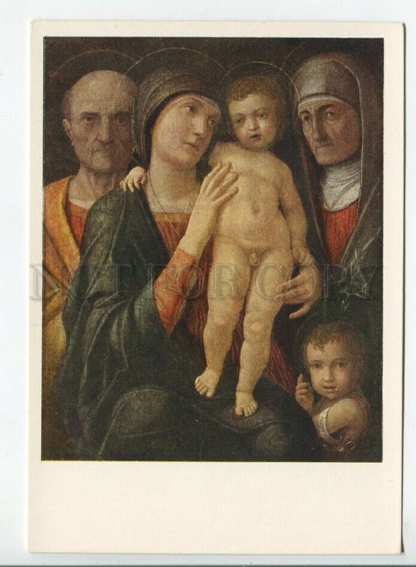 453362 1964 Italian Andrea Mantegna Holy Family Elizabeth Little John Baptist