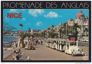 La Promenade Des Anglais, Miniature Train, Nice (Alpes Maritimes), France, 19...