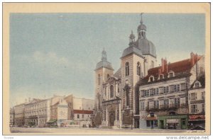 Eglise St-Pierre Et Place De l'Hotel De Ville, CHALON SUR SAONE (Saone et Loi...