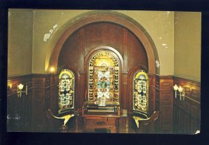 Proctor, Vermont/VT Postcard, Wilson Castle, Organ, Grand Stairwell, Windows