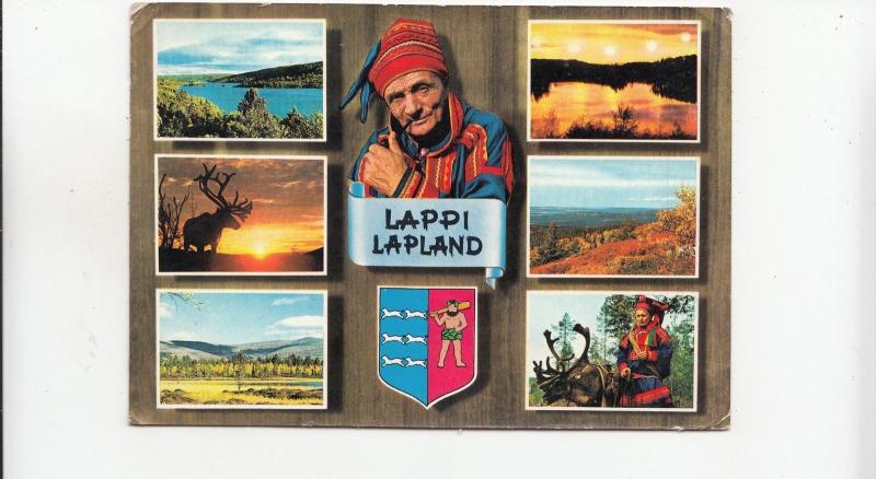 BF30544 finland lappi lapland types   front/back image