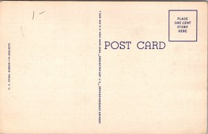 Tree in Bloom, Horses Pulling Plow, Greetings From the Jersey Shore Postcard Y37