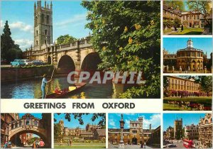 Modern Postcard Greetings from Oxford