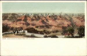 Grand Canyon AZ From Hotel El Tovar Detroit Publishing #10925 Postcard #1