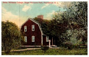 Rhode Island Providence , Roger Williams Park,  Betsey Williams Cottage