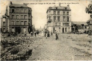 CPA Catastrophe - ELBEUF - Ravages causes par l'Orage 1908 (988148)