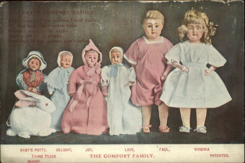 the Patty Comfort Doll Family Rubber Lined Nursery Goods Pittsburgh PA PC