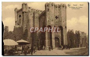 Postcard Old Gent Ghent The Castle of the Counts