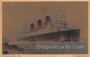 Queen Mary Cunard White Star Line Ship 1948 