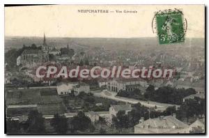 Old Postcard Neufchateau Vue Generale