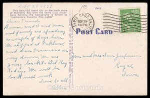 Santa Cruz from the Air, California