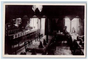 c1920's La Mere Catherine Interior Montmartre Paris France RPPC Photo Postcard 