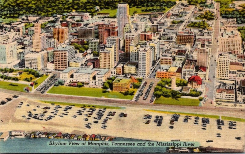 Tennessee Memphis Skyline View