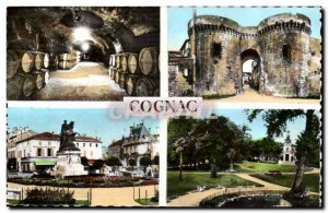 Cognac of Modern reserve Chai Post Card Place Francois 1er Garden of & # City...