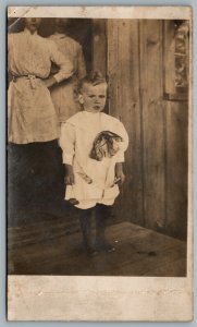 Postcard RPPC c1915s Photo of a Child Real Photo
