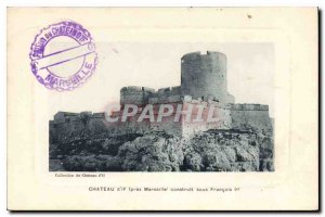 Old Postcard Chateau d'If Marseille