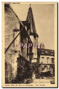 Old Postcard Old Beaune Hotel des Ducs de Bourgogne Rue Paradis