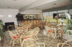 Sala de Degustacion Tasting Room at Malaga Bacardi Lounge Spain Postcard