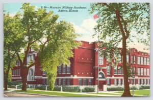 Aurora IL~Marmion Military Academy~Roman Catholic High School For Boys~Vtg PC
