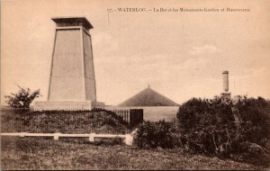 Belgium Waterloo La But et le Monuments Gardon et Hanovriens