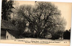 CPA LOCHES - Chateau Royal Marronnier planté par Francois Ier (228847)