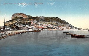 Rock from the Commercial Mole Gibraltar Postcard.