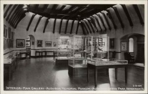 Henderson KY Kentucky Audubon Main Gallery Cline? Real Photo Postcard