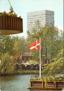 Postcard Denmark Copenhagen -  Royal Hotel exterior view